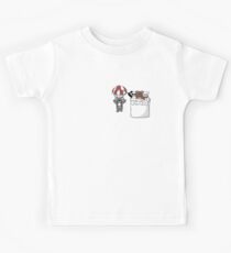 Cute Pocket Bears Kids Tee