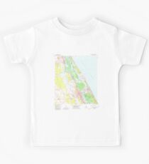 USGS TOPO Map Florida FL New Smyrna Beach 347657 1956 24000 Kinder T-Shirt