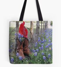 Boots 'n Bluebonnets Tote Bag