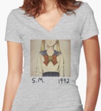 1992 Women's Fitted V-Neck T-Shirt