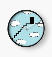 Treppe zu den Wolken Uhr