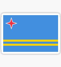 Official Flag of Aruba Sticker