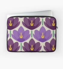 Crocus Flower Laptop Sleeve