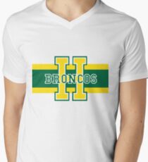 Humboldt Broncos Men's V-Neck T-Shirt