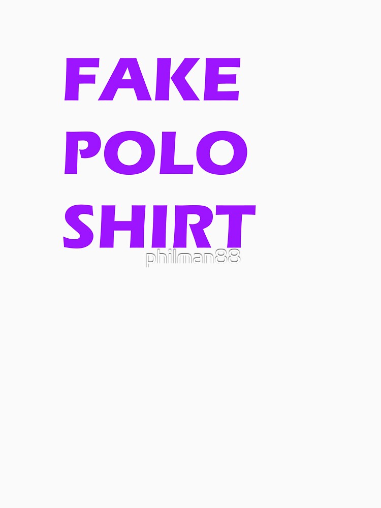 fake polo tag