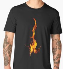 Abstract Flame Men's Premium T-Shirt