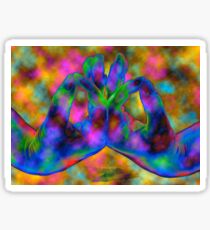 Buddhi (Enlightenment) Mudra Sticker
