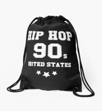 Hip Hop 90s Drawstring Bag