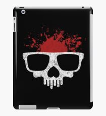 Nerdy skull for geeks iPad Case/Skin