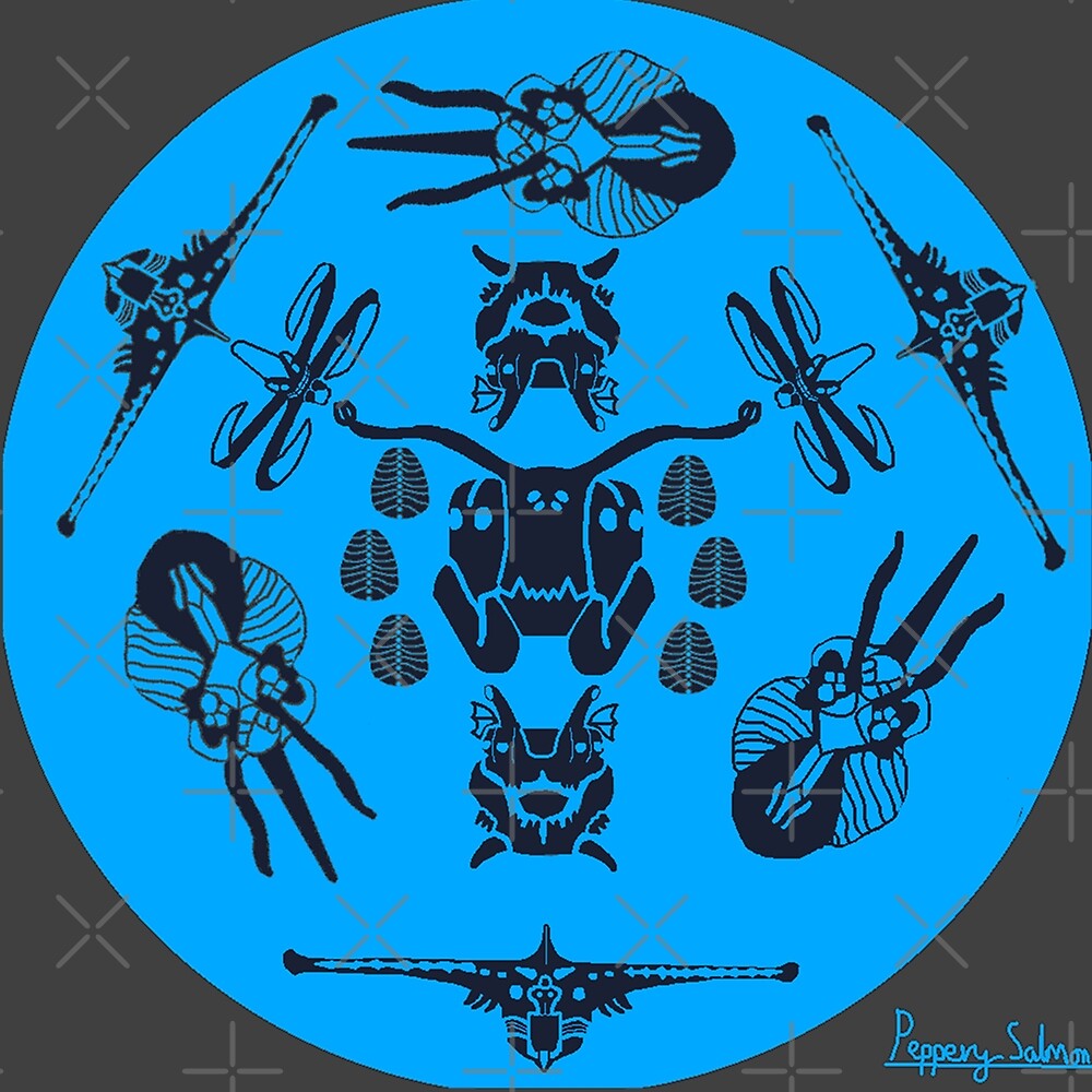 "Leviathan Mural [Subnautica fan made]" by PepperySalmon