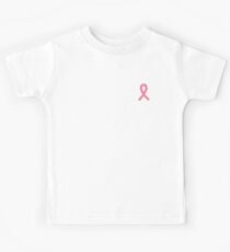 Breast Cancer Awareness Ribbon Kids Tee