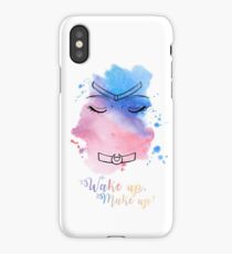 Sailor Power - Wake Up Make Up! iPhone Case/Skin