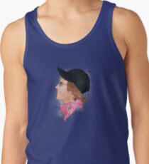 Pink Bandana Drawing Tank Top
