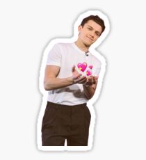 Tom holland offering his love Sticker