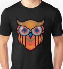 cool owls and cool design print Unisex T-Shirt