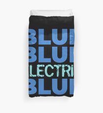 ELECTRIC BLUE - David Bowie Inspired Shirts And Gifts Duvet Cover