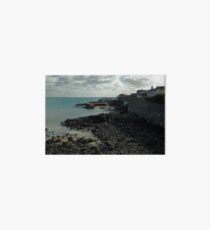 HARBOUR OF COVERACK Art Board Print