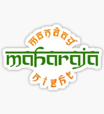 MONDAY NIGHT MAHARAJA Sticker