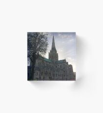 Chichester Cathedral "Holy Light" Acrylic Block