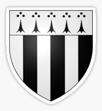 Coat of Arms of Rennes, France Sticker