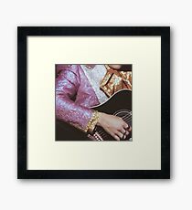 Harry Styles guitar Framed Print