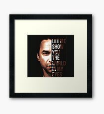 Dave Gahan Framed Print