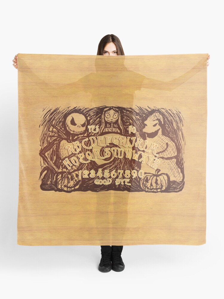 Nightmare Ouija Board Scarf By Ellador Redbubble