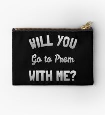 Will You Go To Prom With Me Studio Pouch