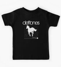 Deftone weißes Pony Kinder T-Shirt