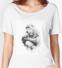 Protected_b&w Women's Relaxed Fit T-Shirt