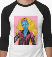 Zombie Barbie - Vander Von Odd Men's Baseball ¾ T-Shirt