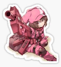 SAO Alternative gun gale LLEN Sticker