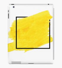 Yellow Border iPad Case/Skin