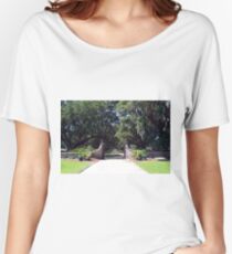 Entrance to Boone Plantation Women's Relaxed Fit T-Shirt