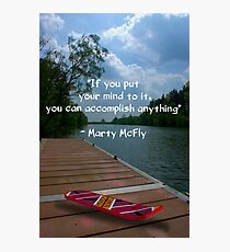 Marty McFly Photographic Print