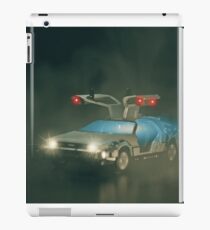 Delorean Time Machine iPad Case/Skin