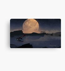 Night Ride Canvas Print