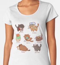Camiseta premium para mujer Forma Nyaatron!