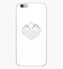 Matthew 17:20 iPhone Case
