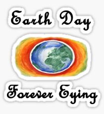 Earth day Forever eying Sticker