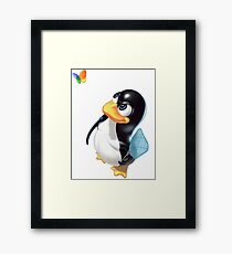 Penguin Linux Framed Print
