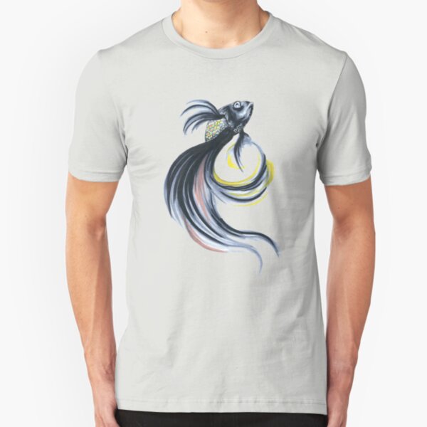 Jet Black Beta Slim Fit T-Shirt