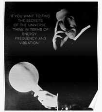 Nikola tesla Quote Poster