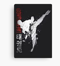Taekwondo Canvas Print