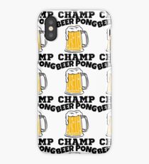 Beer Pong Champion iPhone Case/Skin