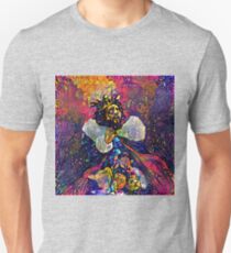Abstraktes KOD Slim Fit T-Shirt