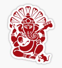 Ganesh plugged in - Large! Sticker
