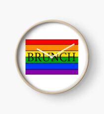 Gay Brunch Clock