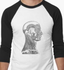 Kopf-Hals-Muskelsystem - einfaches Diagramm Baseballshirt mit 3/4-Arm