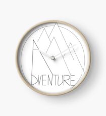 Adventure is Out There Clock